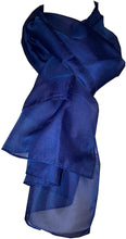 Load image into Gallery viewer, Plain Royal Blue Chiffon Style Scarf Thin Pretty Scarf Great for Any Outfit Lovely Gift