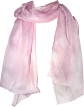 Load image into Gallery viewer, Plain Baby Pink Chiffon Style Scarf Thin Pretty Scarf Great for Any Outfit Lovely Gift