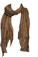 Load image into Gallery viewer, Pamper Yourself Now Grey with Pink Small Spots Design Long Scarf