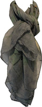 Load image into Gallery viewer, Pamper Yourself Now Grey with Coloured Big Dragonfly Design Scarf Lovely Soft Scarf Fantastic Gift