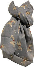 Load image into Gallery viewer, Grey Chihuahua dog scarf