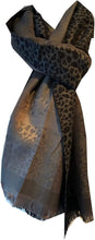 Load image into Gallery viewer, Animal print Pashmina Style Scarf/wrap/shawl.