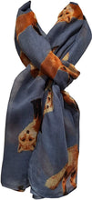 Load image into Gallery viewer, Pamper Yourself Now Light Blue Fox Fashion Scarf Long Soft wrap/Sarong