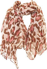 Load image into Gallery viewer, Pamper Yourself Now Leopard Print Scarves Big Soft Oversize Ladies wrap Celebrity Fashion Gift Scarf