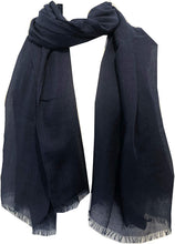 Load image into Gallery viewer, Pamper Yourself Now Navu Plain Soft Long Scarf/wrap with Frayed Edge