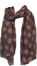 Load image into Gallery viewer, Mulberry Tree Design Ladies Scarves/Wraps or Shawl. Fantastic Present