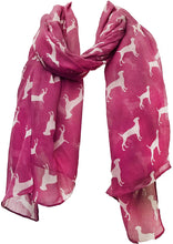 Load image into Gallery viewer, Pamper Yourself Now Labrador Dog Long Soft wrap/Sarong, Great for prsents. (Navy with White)