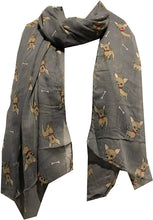 Load image into Gallery viewer, Chihuahua dogs Long Scarf for women.