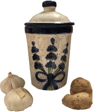 Load image into Gallery viewer, Lavender Blue Garlic Keeper Pot (9)