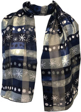 Load image into Gallery viewer, Blue and grey snowflake