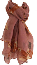 Load image into Gallery viewer, Pamper Yourself Now Pink Fox Fashion Scarf Long Soft wrap/Sarong