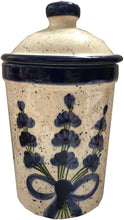 Load image into Gallery viewer, Lavender Blue Garlic Keeper Pot (9)
