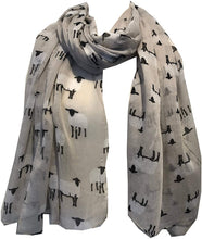 Load image into Gallery viewer, Pamper Yourself Now Beige Sheep Design Long Scarf, Great for Presents/Gifts for Sheep Lovers.