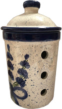 Load image into Gallery viewer, Lavender Blue Garlic Keeper Pot (9)