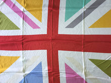 Load image into Gallery viewer, Colourful Union Jack Square Scarf Great for Any Outfit Lovely Gift