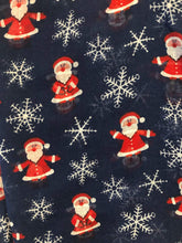 Load image into Gallery viewer, Pamper Yourself Now Blue Father Christmas Ladies Scarf