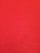 Load image into Gallery viewer, Orangy red plain soft long Scarf/wrap with frayed edge