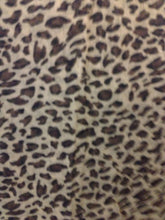 Load image into Gallery viewer, Pamper Yourself Now Light Brown with Dark Brown Small Leopard Print Scarf Long Soft wrap/Sarong