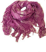 Load image into Gallery viewer, Pamper Yourself Now Purple/Lilac with White Skull and Cross Bone Design Square Scarf