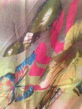 Load image into Gallery viewer, Pamper Yourself Now Beige tie dye Butterfly Long Thin Fashion Scarf