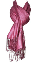 Load image into Gallery viewer, Baby Pink Pashmina Style Scarf, Lovely Soft - Lovely Summer wrap, Fantastic Gift