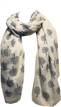 Load image into Gallery viewer, Mulberry Tree Design Ladies Scarves/Wraps or Shawl. Fantastic Present