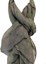 Load image into Gallery viewer, Pamper Yourself Now Grey with Coloured Big Dragonfly Design Scarf Lovely Soft Scarf Fantastic Gift