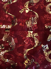 Load image into Gallery viewer, I Love Jesus Scarf Thin Pretty Scarf