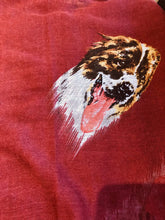 Load image into Gallery viewer, Ladies St bernard dog design long thick Scarf, great present/gifts (red)