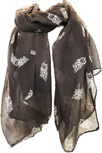 Load image into Gallery viewer, Pamper Yourself Now Women's owl Print Scarf Wraps Shawl Soft Scarves, Great for owl Lovers Ladies Gift,