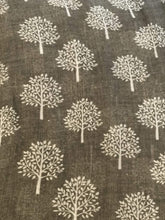 Load image into Gallery viewer, Pamper Yourself Now Taupe with White Mulberry Tree Design Ladies Fashion Scarves