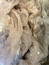 Load image into Gallery viewer, Pamper Yourself Now Dark Pink Stretchy Thin Soft Long Scarf with lace trrim