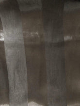 Load image into Gallery viewer, Plain Black Faux Chiffon and Satin Style Striped Scarf Thin Pretty Scarf Great for Any Outfit Lovely Gift