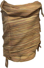 Load image into Gallery viewer, Pamper Yourself Now Beige Multi Coloured Striped Ladies Scarf/wrap