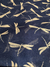 Load image into Gallery viewer, Pamper Yourself Now Ladies Scarf Blue with Beige Dragonfly Fashion Long Soft wrap/Sarong