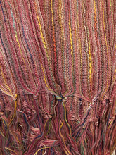 Load image into Gallery viewer, Pamper Yourself Now Light Pink Multi Coloured Striped Ladies Scarf/wrap