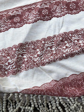 Load image into Gallery viewer, Pink funky snood with diamond design finish and small tassels