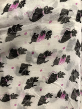 Load image into Gallery viewer, Pamper Yourself Now White west Highland Terrier Dog Design Scarf. Great Present/Gift for Dog Lovers.