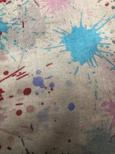 Load image into Gallery viewer, Pamper Yourself Now Beige with Multi Coloured Splashes Scarf/wrap