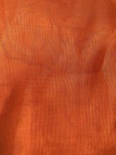 Load image into Gallery viewer, Plain Orange Chiffon Style Scarf Thin Pretty Scarf Great for Any Outfit Lovely Gift