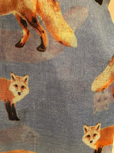 Load image into Gallery viewer, Pamper Yourself Now Light Blue Fox Fashion Scarf Long Soft wrap/Sarong