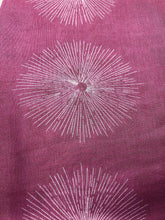 Load image into Gallery viewer, Pamper Yourself Now Plum with White Sun Rays Scarf/wrap