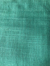Load image into Gallery viewer, Pamper Yourself Now Peppermint/Aqua Cotton Linen Look Long Scarf. Beautiful Plain Scarves, wrap and Shawl.
