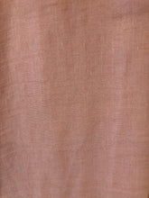 Load image into Gallery viewer, Pamper Yourself Now Peach with Beads and Pearls with Frayed Edge Long Soft Scarf/wrap