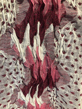 Load image into Gallery viewer, Pamper Yourself Now Pink, White and Grey Chunky Diamond Design Stretchy Blanket Scarf/wrap. Great Present/Gift for mums, Girlfriends or Wife.