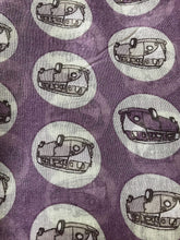 Load image into Gallery viewer, VW campervan design ladies long scarf, great for present/gifts. (Purple)