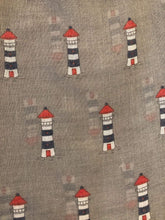 Load image into Gallery viewer, Pamper Yourself Now Grey with Lighthouse Design Ladies Fashion Scarves