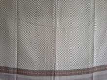 Load image into Gallery viewer, Pamper Yourself Now Dark Brown Scarf with White Spots Scarves with Borders, Long, Soft, Pretty Scarf/Wrap