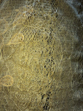 Load image into Gallery viewer, Pamper yourself Mustard Leaf Lace Scarf