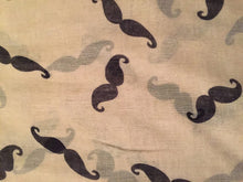 Load image into Gallery viewer, Pamper Yourself Now Moustache Patterned Scarves London Fashion Long Soft Scarves